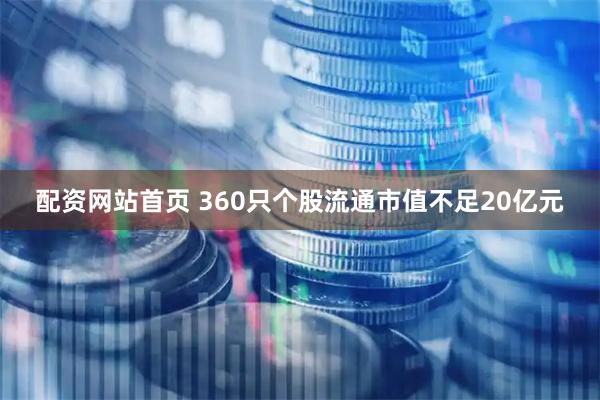 配资网站首页 360只个股流通市值不足20亿元
