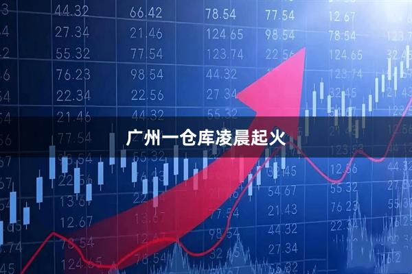 广州一仓库凌晨起火